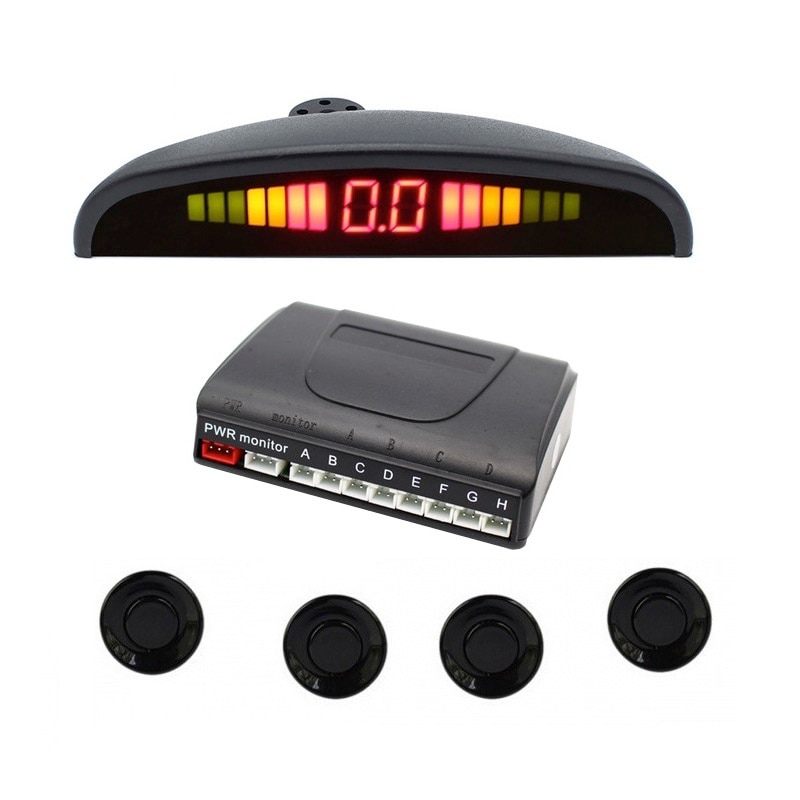 Set 4 senzori cu parcare cu display LED