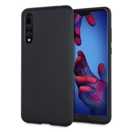 SET 1x Husa silicon Huawei P20 Pro, Huawei P20 Plus , Neagra + 1x Folie sticla securizata Huawei P20 Pro, Huawei P20 Plus , Antisoc, TPU, Viceversa