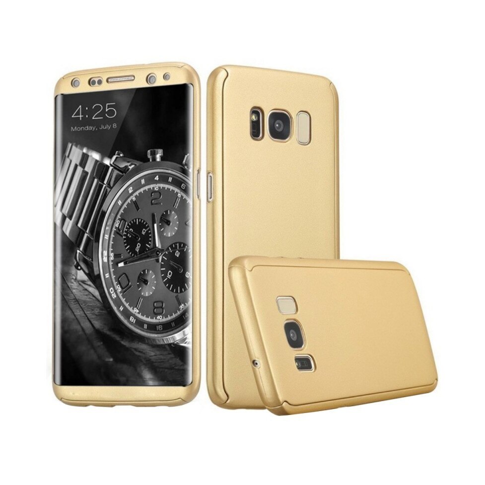 Husa 360 Grade Samsung Galaxy S7 Edge,Gold