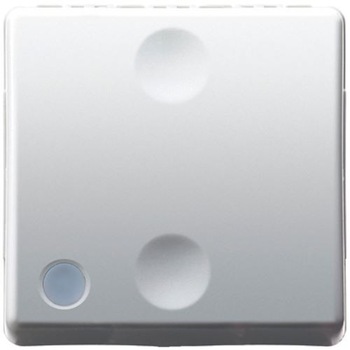 Intrerupator cap scara Gewiss, gama System, 2 module, alb, GW20589 Intrerupator cap scara Gewiss, gama System, 2 module, alb, GW20589