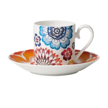 Set Ceasca espresso si farfurie Anmut Bloom-Villeroy&Boch Set Ceasca espresso si farfurie Anmut Bloom-Villeroy&Boch