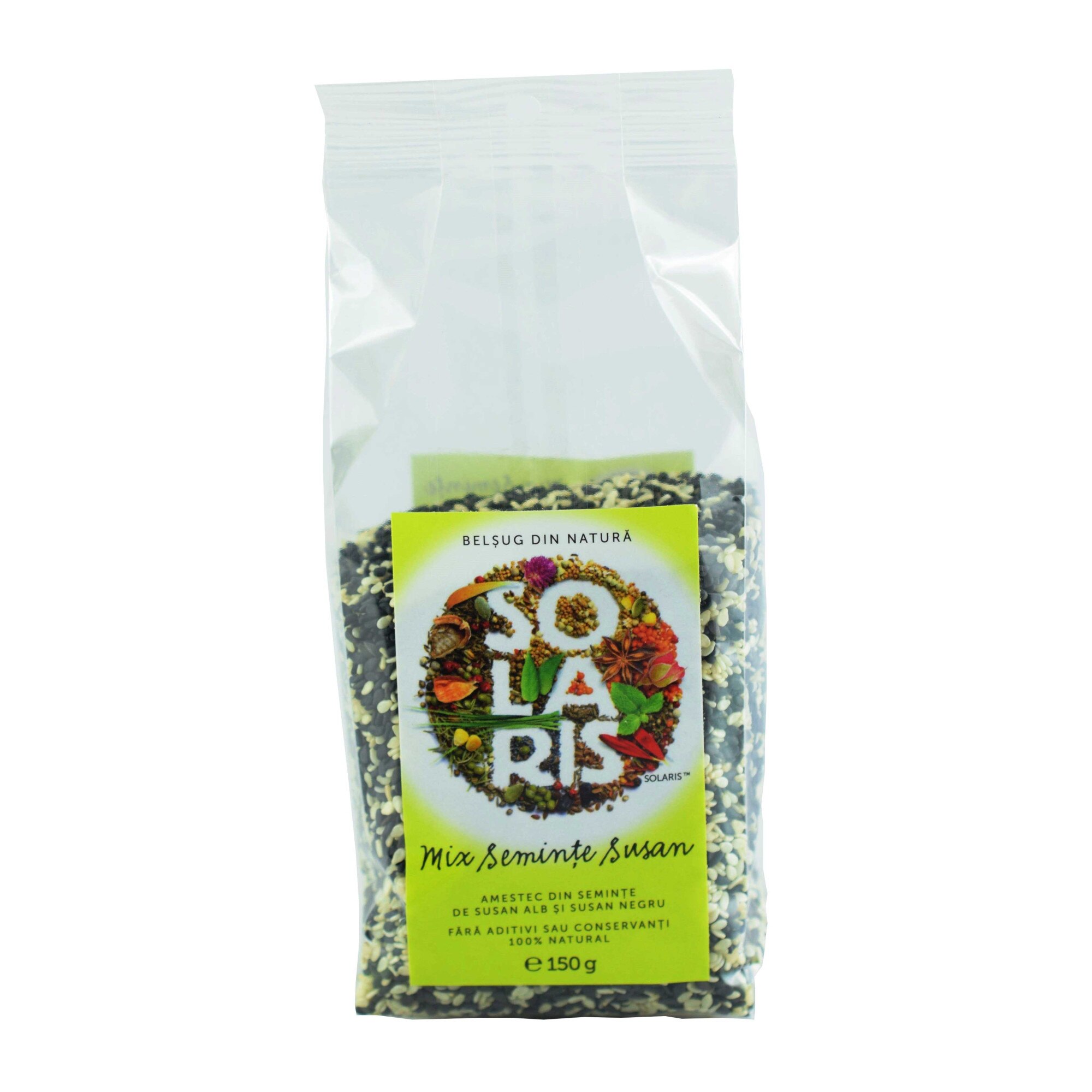 Mix Seminte Susan Alb si Negru, Solaris, 150 g