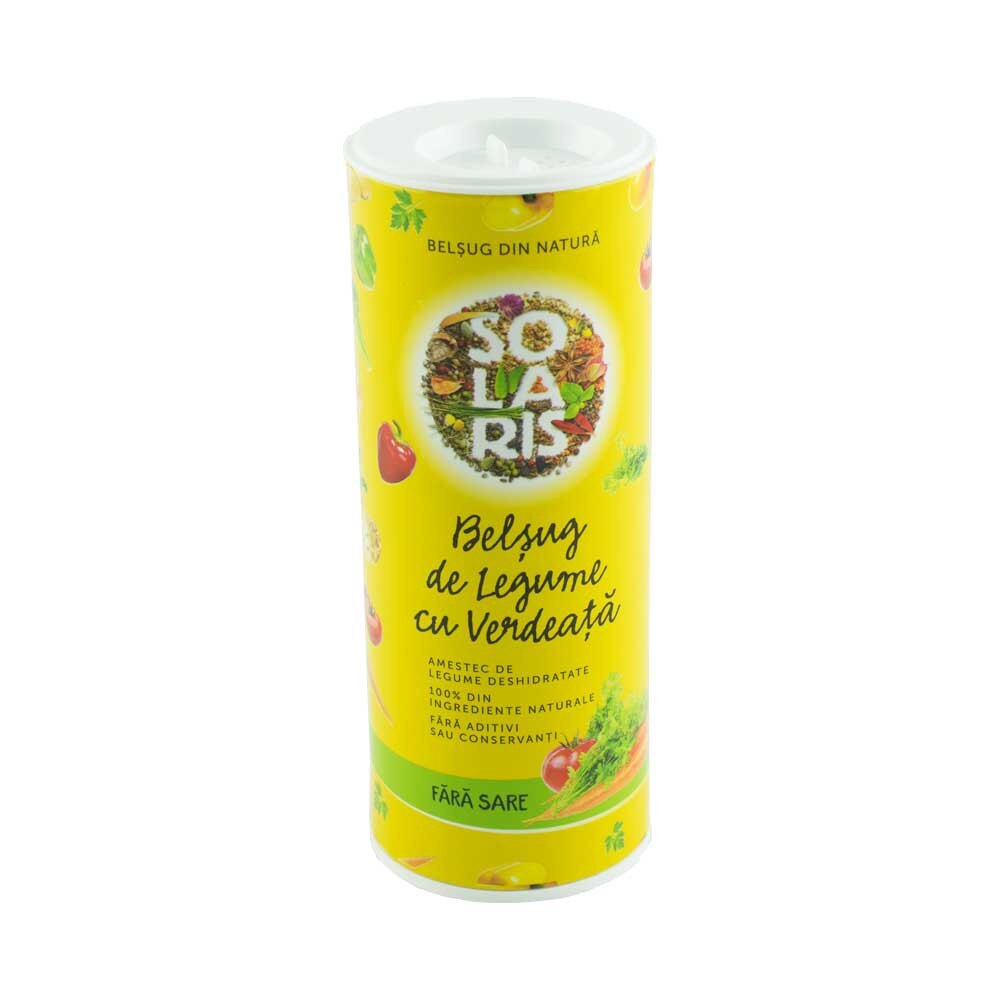Belsug de Legume cu Verdeata (Tub Carton), Solaris, 100 g