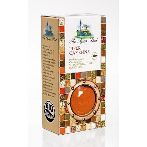 Piper Cayenne Eco, The Spices Boat, 40 g