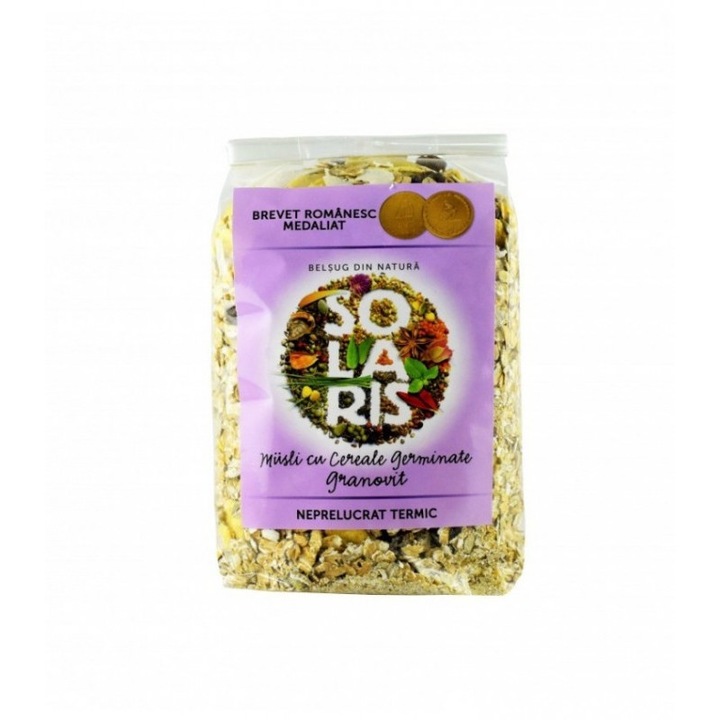 Musli Granovit Neprelucrati Termic, Solaris, 400 g