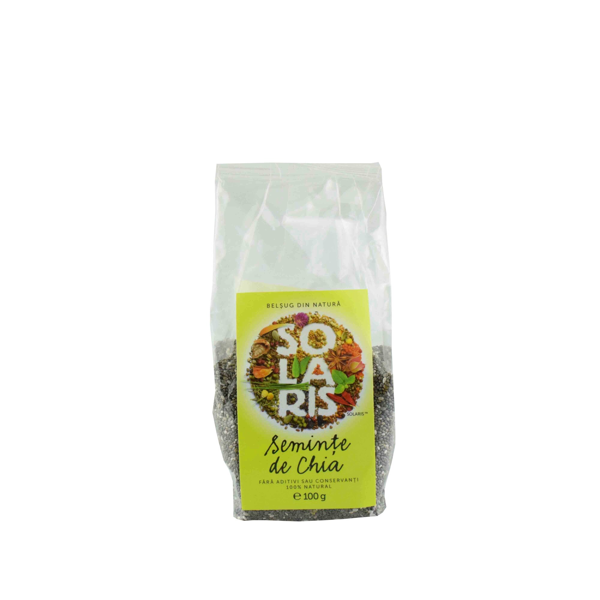 Seminte Chia, Solaris, 100 g