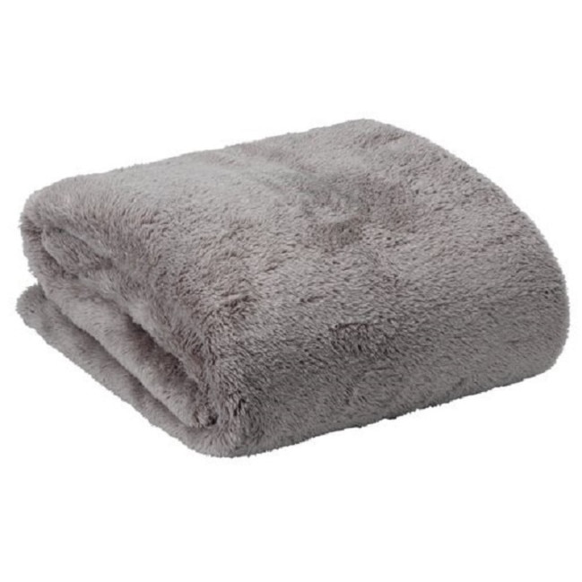 Patura fleece Iris , gri , 140x200cm