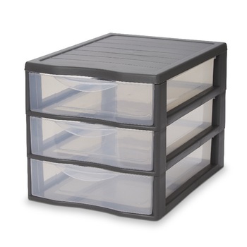 Organizator 3 sertar 36x26x25.5 CM Organizator 3 sertar 36x26x25.5 CM