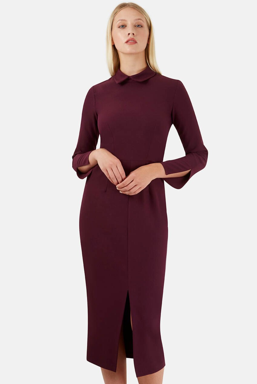 Rochie dreapta, Closet London, Dreapta, Visiniu