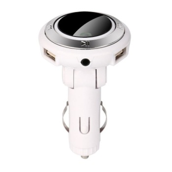 Modulator FM Auto Soundvox™ Car Q9 cu Bluetooth si Slot Card SD, Alb Modulator FM Auto Soundvox™ Car Q9 cu Bluetooth si Slot Card SD, Alb