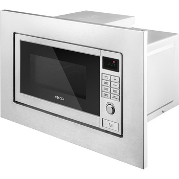 Cuptor cu microunde incorporabil ECG MTD 2081 VGSS, 20 litri, 1200 W, 5 niveluri de putere, 9 programe Cuptor cu microunde incorporabil ECG MTD 2081 VGSS, 20 litri, 1200 W, 5 niveluri de putere, 9 programe
