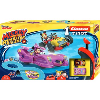 Set pista de joaca Carrera Disney - Mickey si Minnie , 2.4 m Set pista de joaca Carrera Disney - Mickey si Minnie , 2.4 m