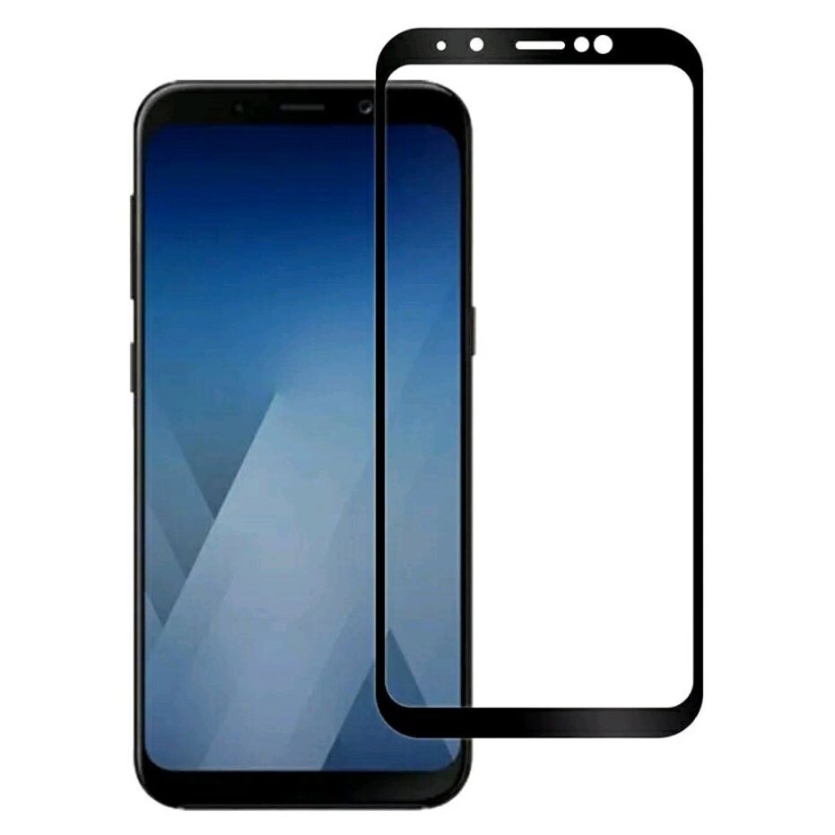 Sticla securizata compatibila cu Samsung A8 Premium Glass, 9H, Full Face, Full Glue