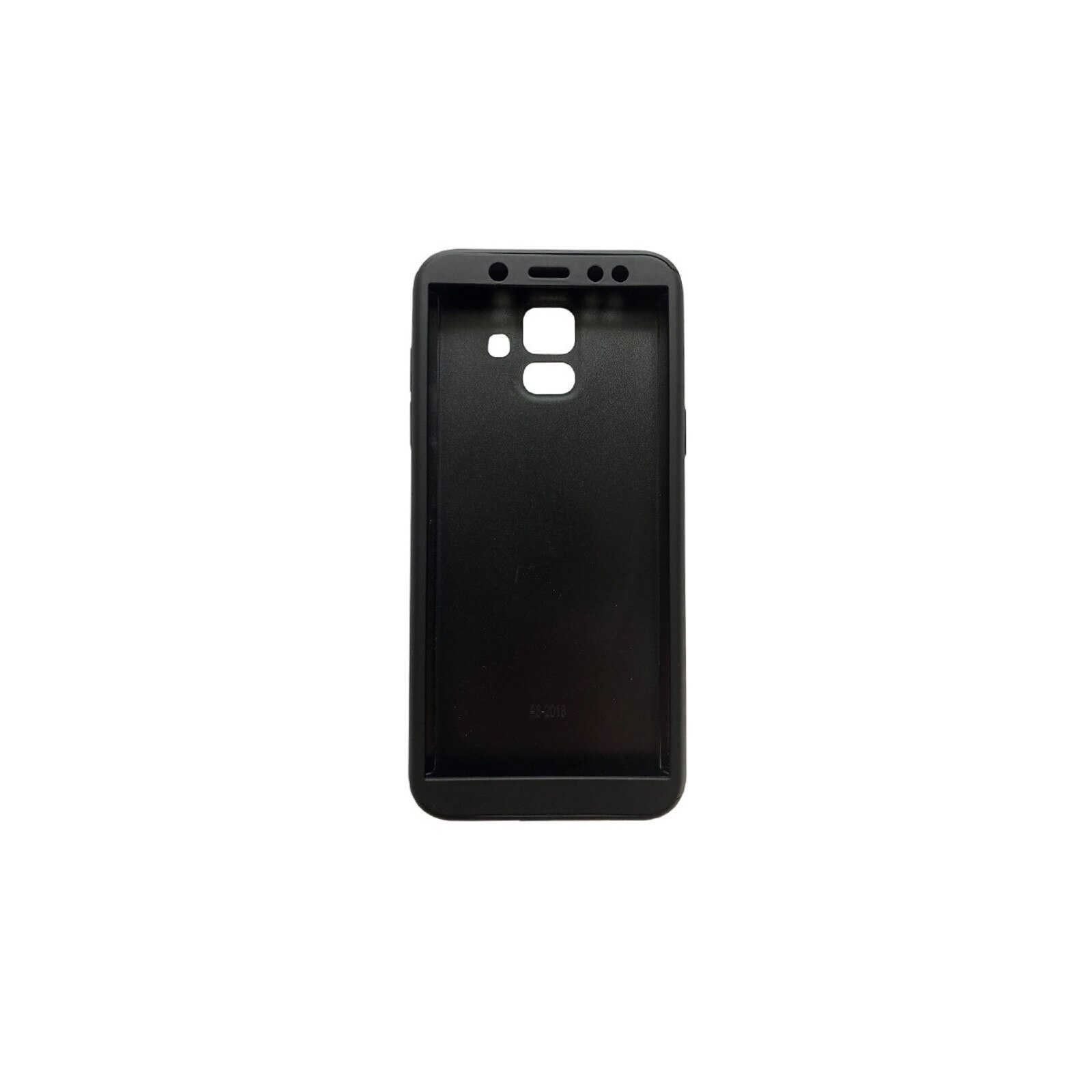 Husa 360 Grade Cu Geam Inclus Samsung Galaxy A6 2018,Negru