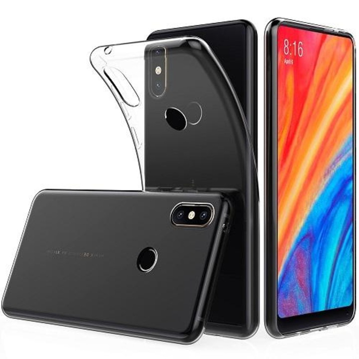 Кейс Cover Xiaomi Mi Mix 2S, Viceversa, Прозрачен, Удароустойчив