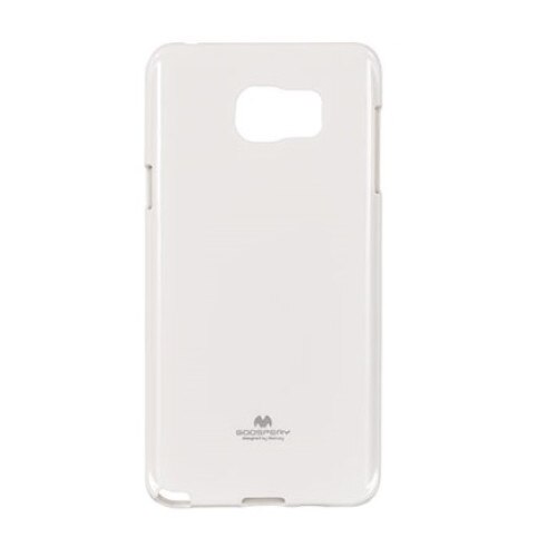 Husa tip carcasa MERCURRY JELLY pentru SAMSUMG GALAXY NOTE 5 (N920), Alb