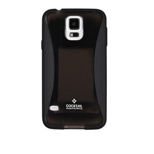 Husa COCKTAIL BUMPER pentru IPHONE 5 / 5S / 5SE, Negru