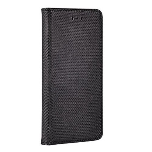 Husa protectie SMART MAGNET pentru HUAWEY P9 (5.2 Inch), Flip orizontal, Inchidere magnetica, Piele, Negru