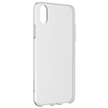 Husa de protectie Devia Naked Silicon pentru Apple iPhone XS Max, Transparent Husa de protectie Devia Naked Silicon pentru Apple iPhone XS Max, Transparent