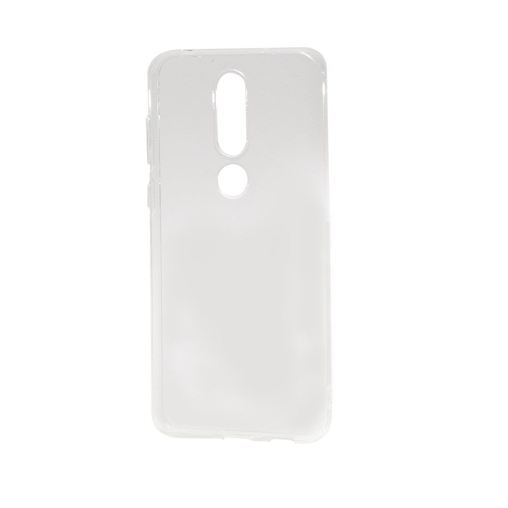 Husa de protectie Lemontti Silicon pentru Nokia X5 / 5.1 Plus, Transparent