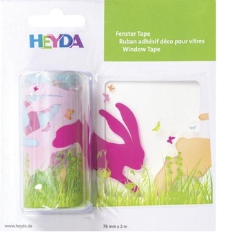 Banda adeziva decorativa pentru ferestre Heyda-75mm x 2 m-Bunnies Banda adeziva decorativa pentru ferestre Heyda-75mm x 2 m-Bunnies