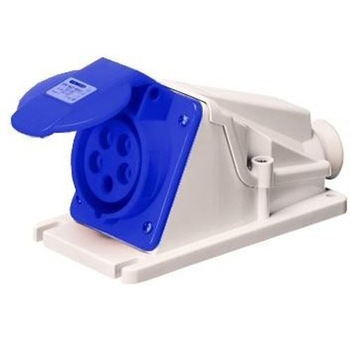Priza industriala Aparenta Gewiss, 2P+E, IP44, 16A, 230, GW62477 Priza industriala Aparenta Gewiss, 2P+E, IP44, 16A, 230, GW62477