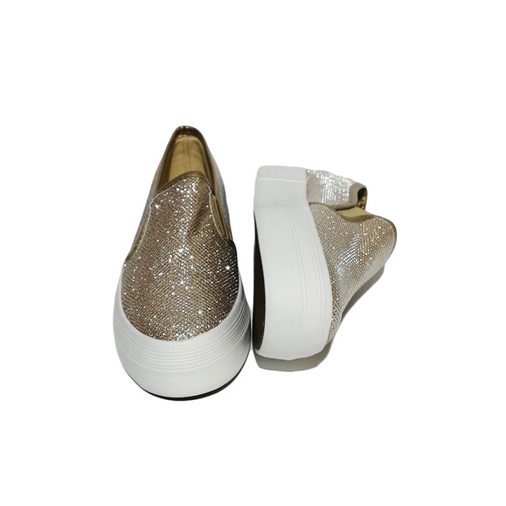 Espadrile Dama Iris RXR, Auriu 36