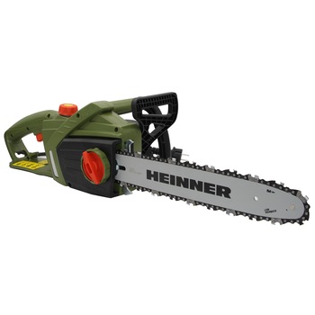 Drujba electrica (fierastrau) cu lant Heinner VDE002, 1800 W, 230 V, 35 cm lungime lama, 13.5 m/s viteza lant, 9.53 mm (3/8) pas lant Drujba electrica (fierastrau) cu lant Heinner VDE002, 1800 W, 230 V, 35 cm lungime lama, 13.5 m/s viteza lant, 9.53 mm (3/8) pas lant