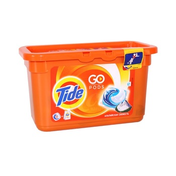 Detergent capsule TIDE GO PODS 12 buc Detergent capsule TIDE GO PODS 12 buc