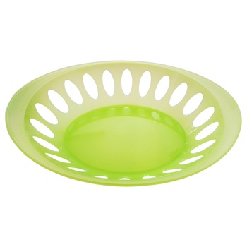 Cos pentru fructe,paine,oval, 29x21cm,verde Cos pentru fructe,paine,oval, 29x21cm,verde