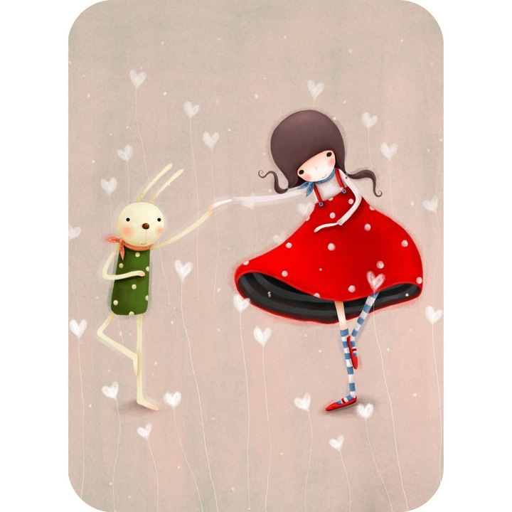 Felicitare Eclectic - Dancing In Step