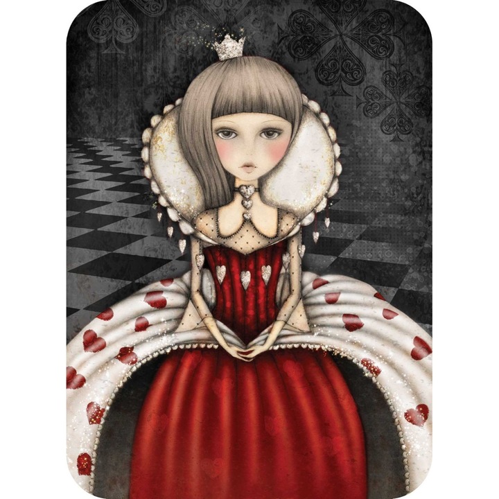 Felicitare Eclectic - The Queen Of Hearts