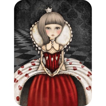 Felicitare Eclectic - The Queen Of Hearts Felicitare Eclectic - The Queen Of Hearts