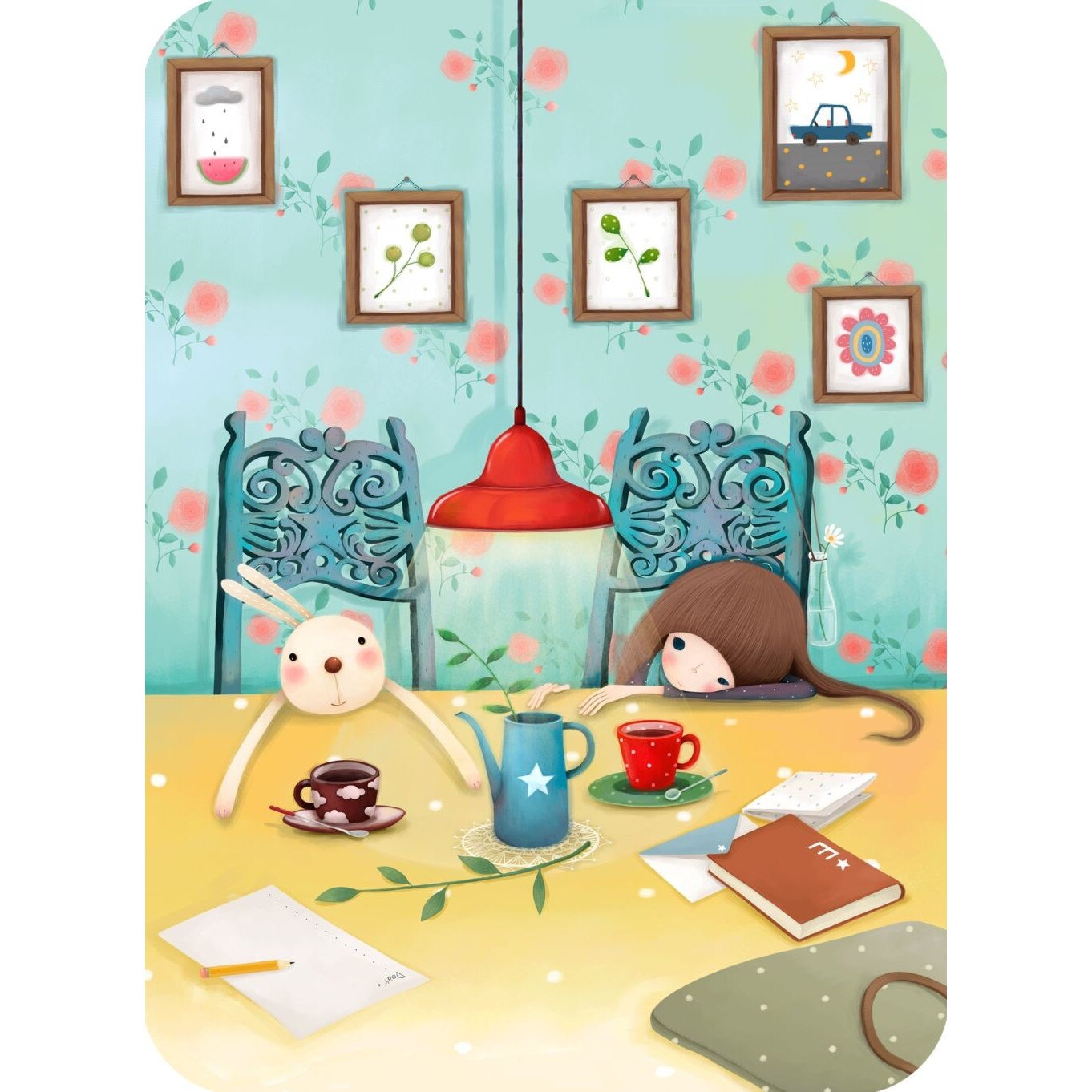 Felicitare Eclectic - Sleepy Sundays