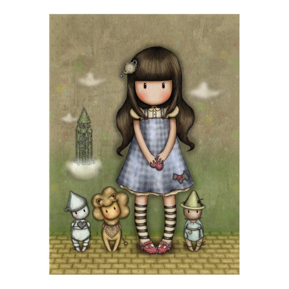 Felicitare Gorjuss - Learning To Be Brave