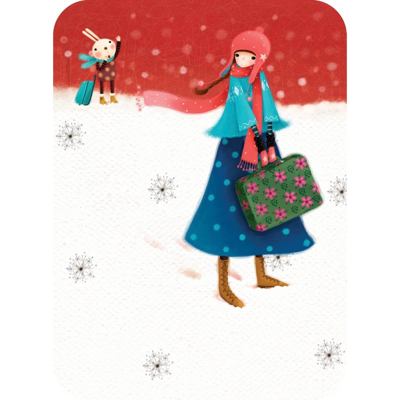 Felicitare Eclectic - Travels