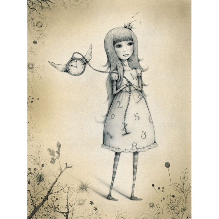 Felicitare Eclectic - Time Flies