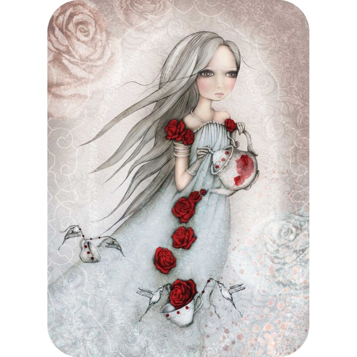 Felicitare Eclectic - Rose Tea