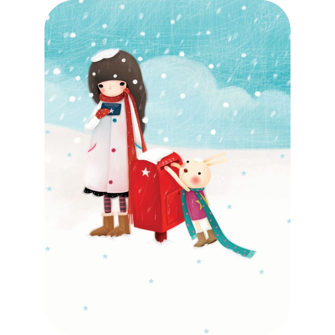 Felicitare Eclectic - Warm Wishes