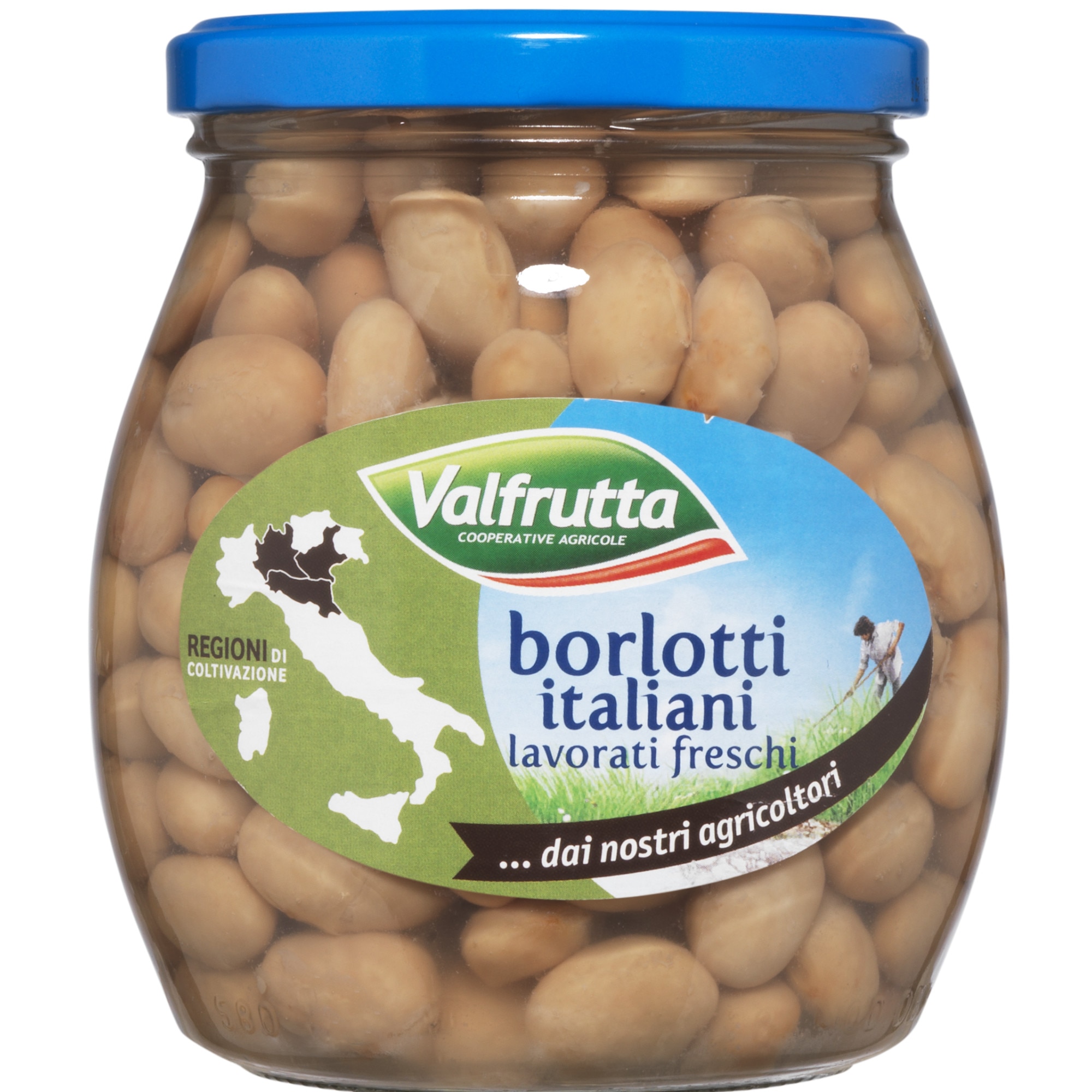 Fasole Borlotti 570g Valfrutta