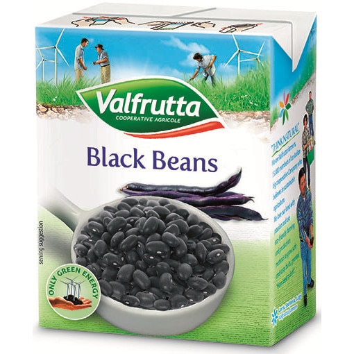 Fasole neagra 380g Valfrutta