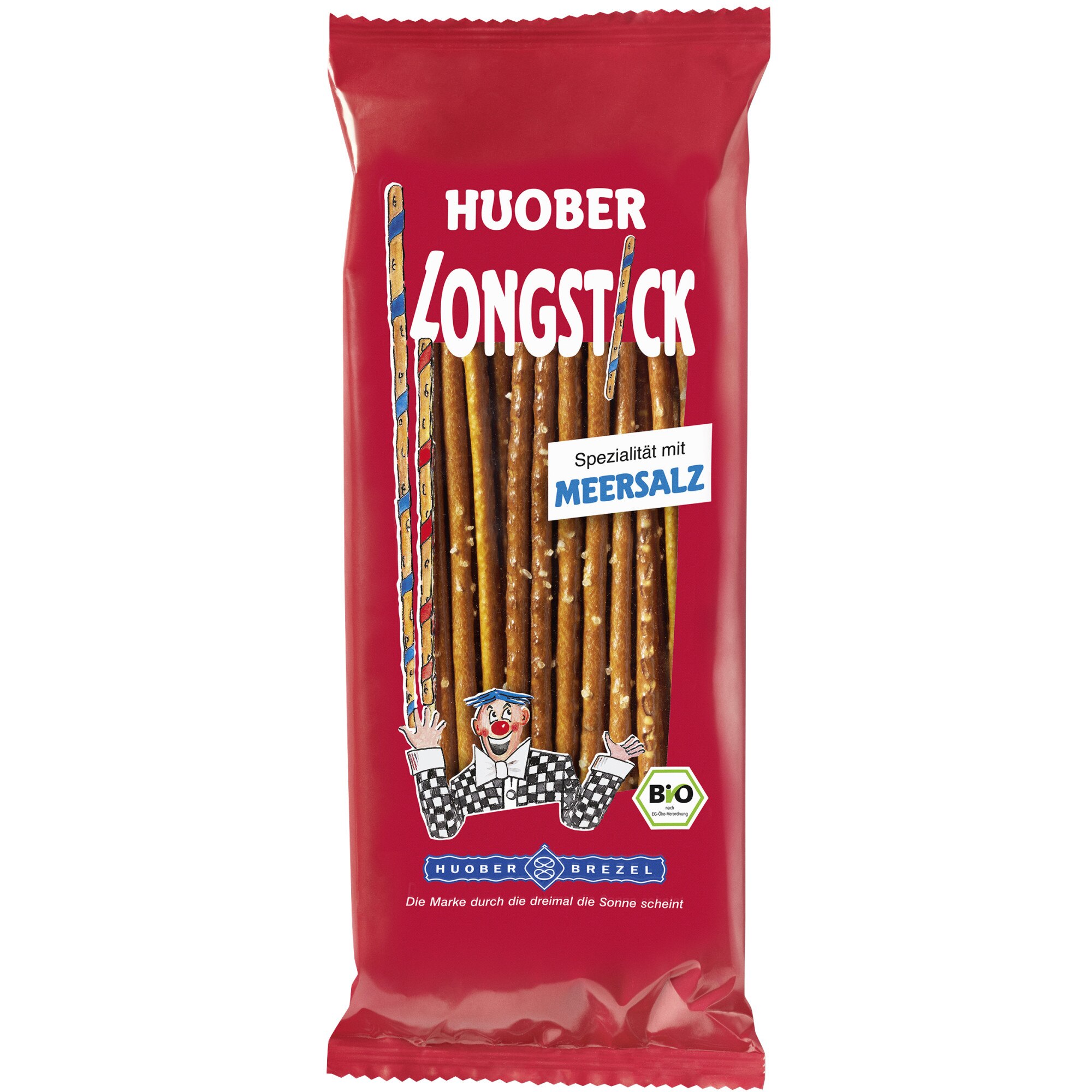 Sticks lung cu sare de mare 125g Huober Bio
