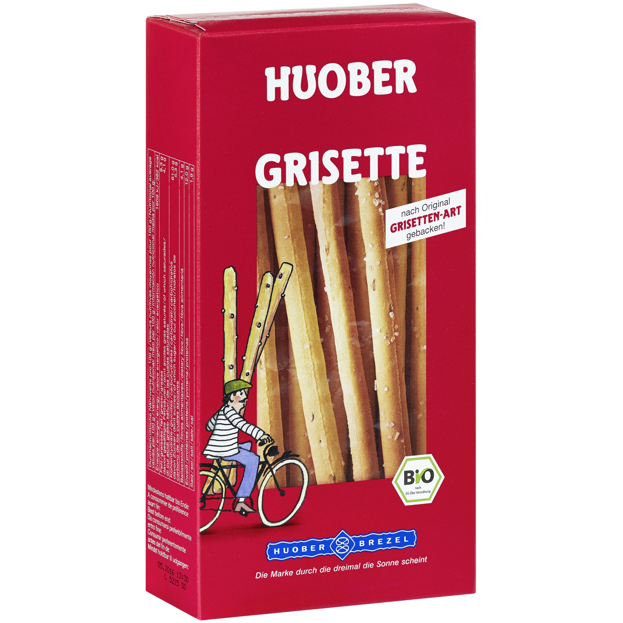 Grisine 100gr Huober Bio