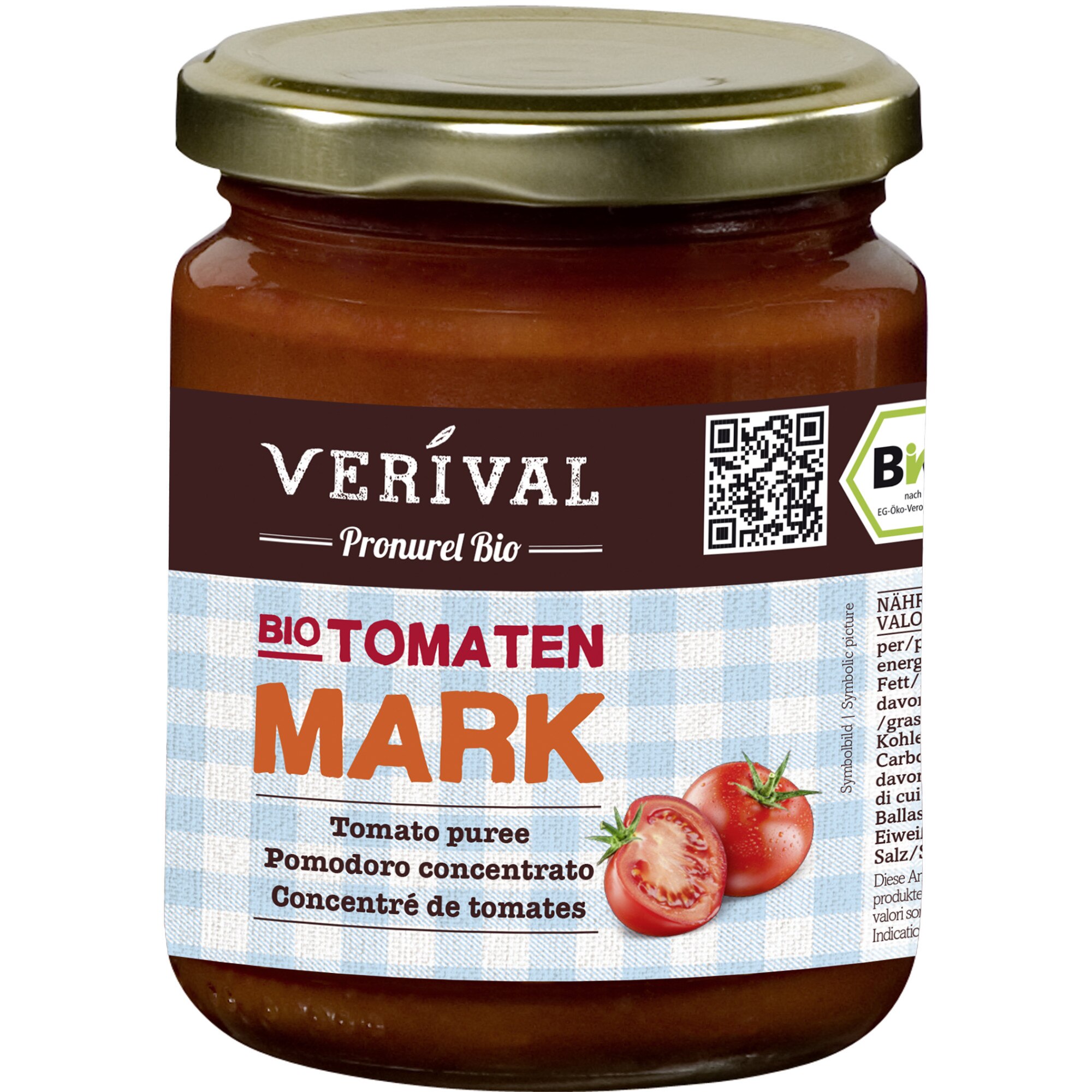 Sos concentrat de tomate 250g Verival Bio