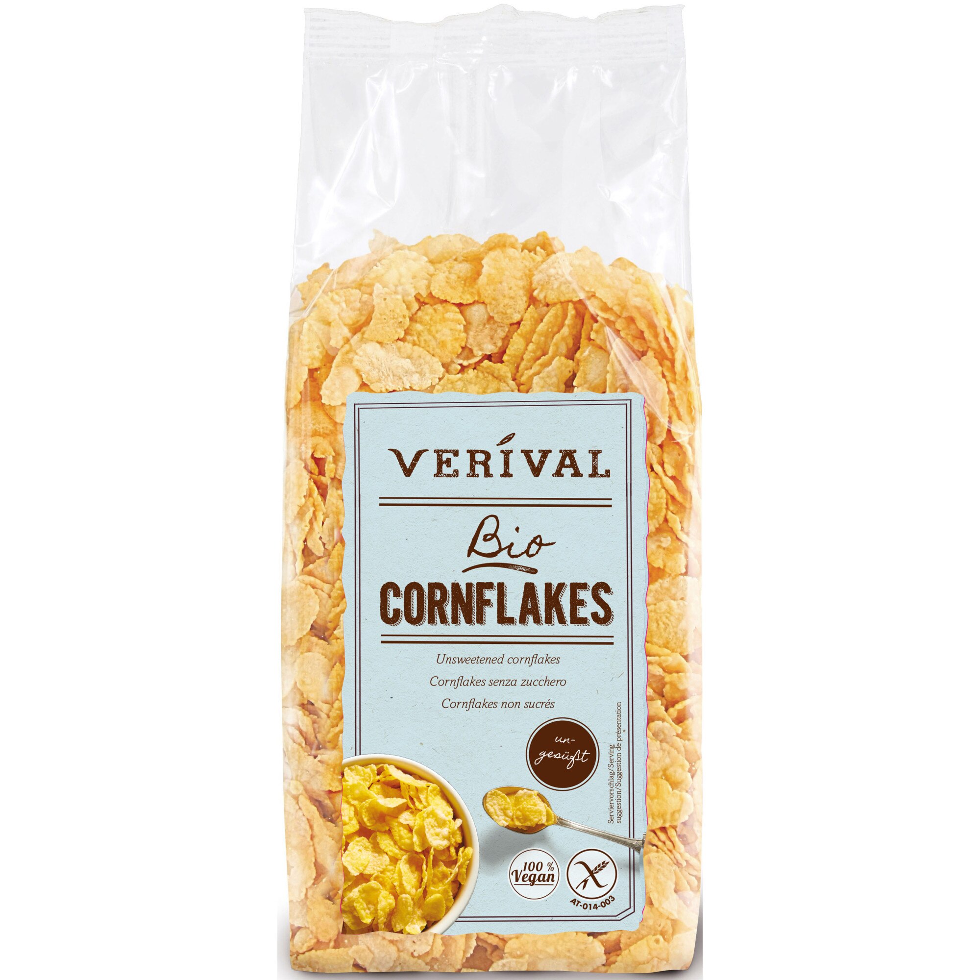 Cornflakes fara zahar 250g Verival Bio