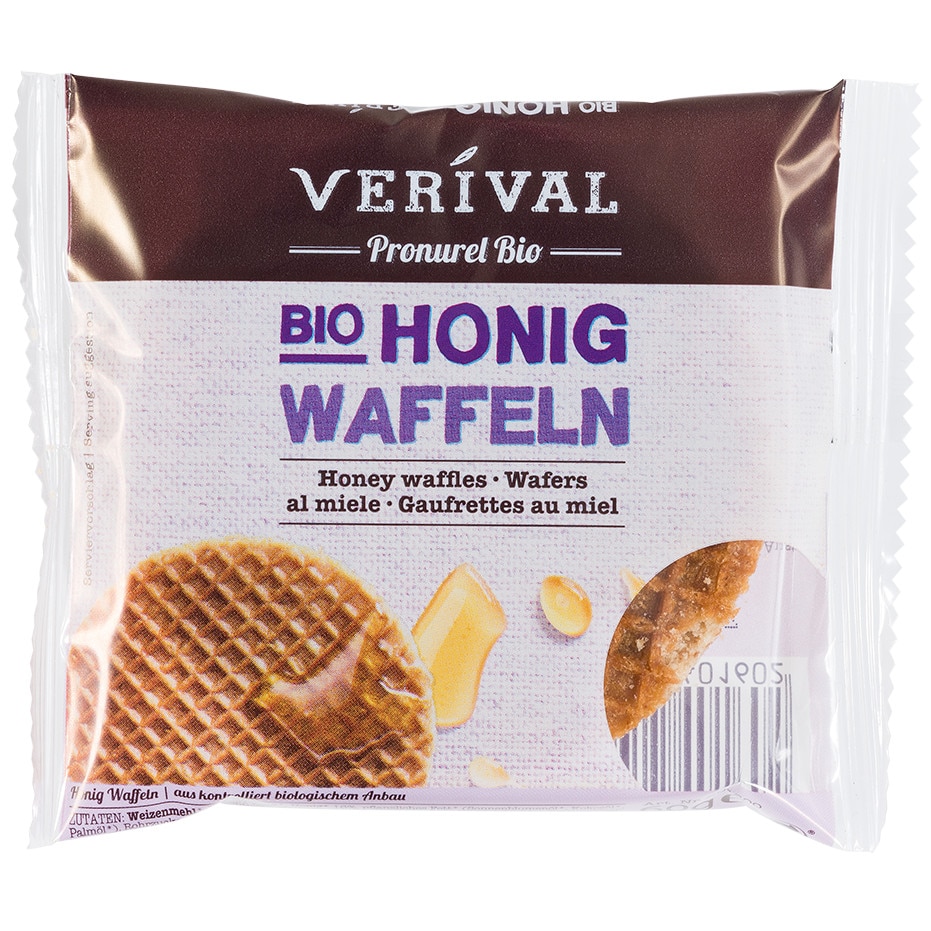 Vafe cu miere 60g Verival Bio