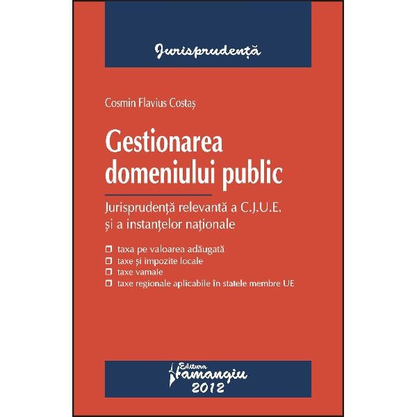 Gestionarea domeniului public - Cosmin Flavius Costas