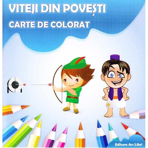 Viteji din povesti Carte de colorat