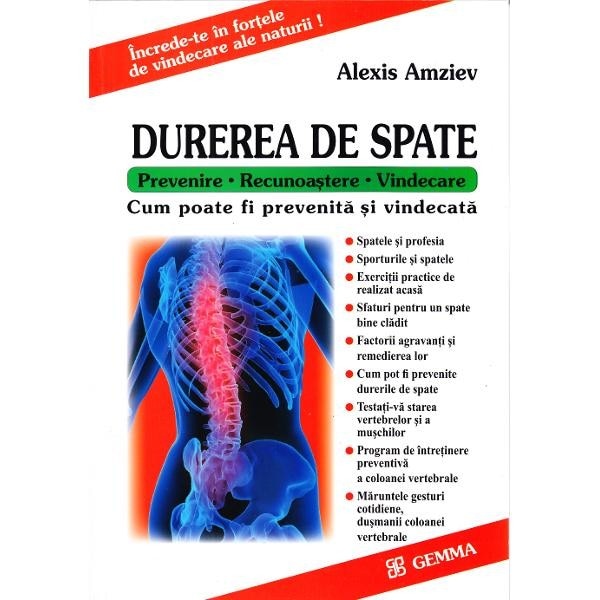 apăsând dureri de spate