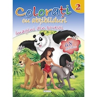 Colorati cu abtibilduri 2 - Imagini din povesti